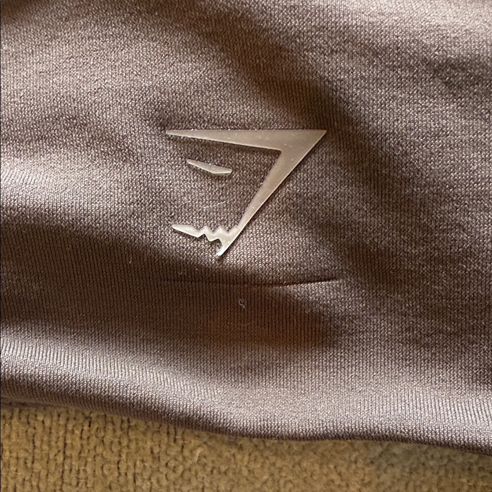 Gymshark Brown Sports Bra and Shorts Set - Picture 3 of 3